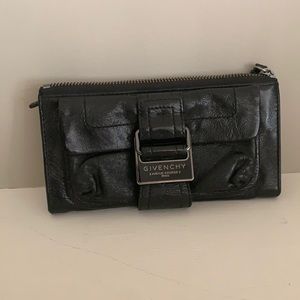 Black givenchy wallet.
